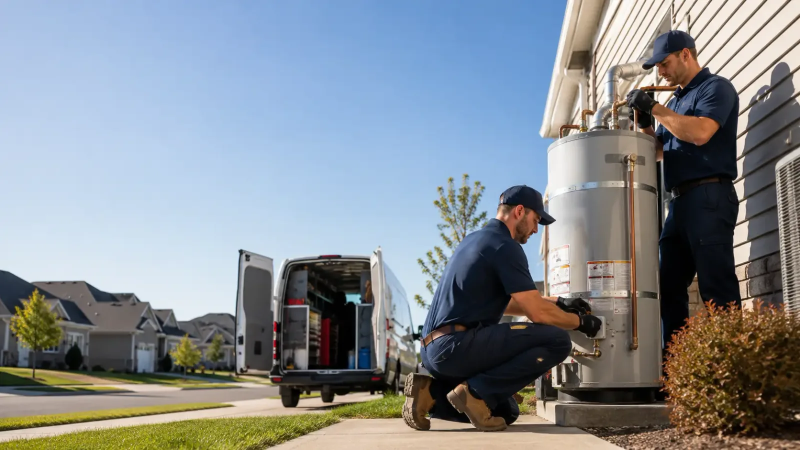 Water Heater Installation in Yorkshire, OH